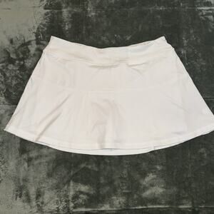Tek Gear Dry Tek Activewear White Skort Size XL Tennis Skirt Hiking Outdoors
